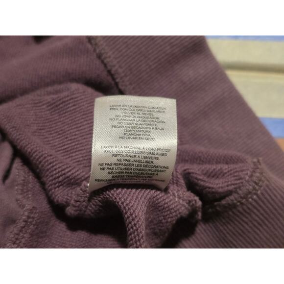 Fila Womens French Terry Jogger Black Plum Size XXL Purple Sweat Pants - Picture 8 of 9